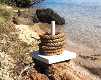 ROPE QUOIT RINGTOSS game beach game nautical game