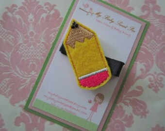 Girl hair clips - back to school hair clips - girl barrettes