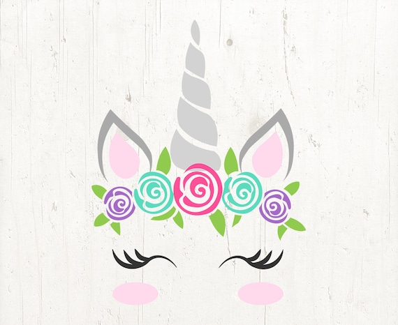 Download unicorn svg unicorn eyelashes unicorn birthday svg floral