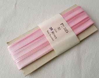 Vintage pink rayon 25 meters ref 12770
