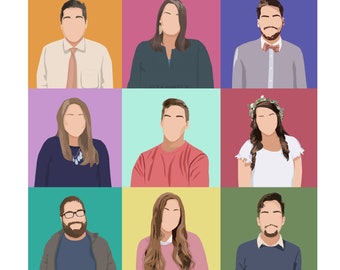 Custom Family Portrait - Graphic Design