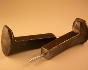 Railroad Spike Screw-In Hook - Long