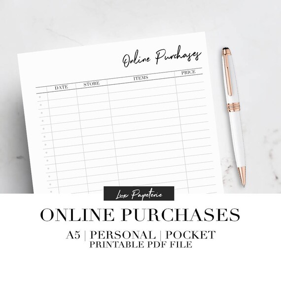 online personal planner