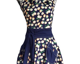 Retro and glamorous woman apron