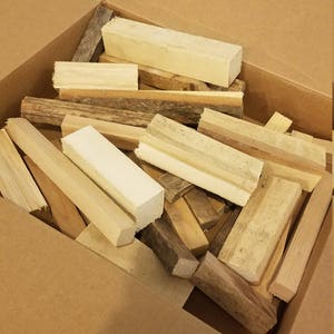 Box of Scrap Wood - Various Species - Various Sizes