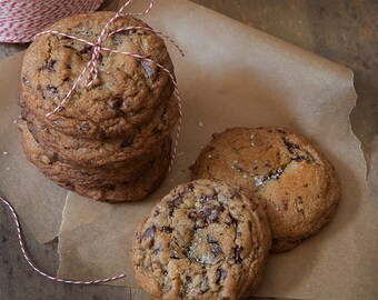Chocolate Chunk Cookies With Seasalt
