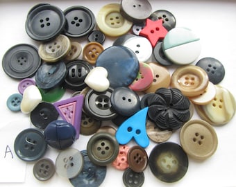 Destash Buttons Random Mixture Bargain Bag A