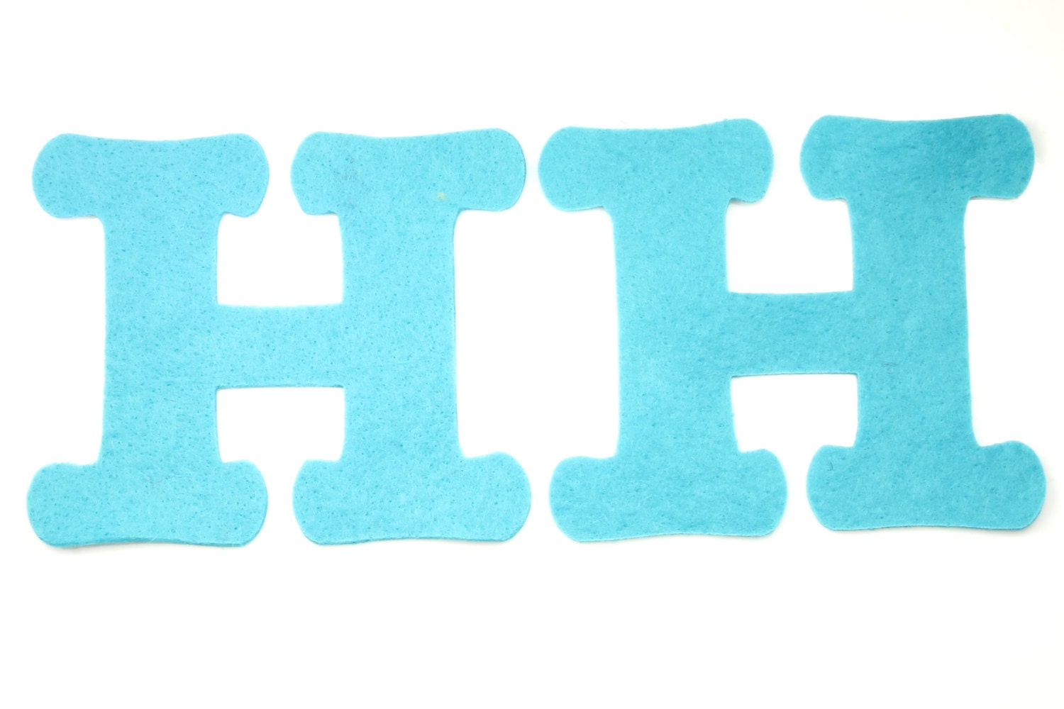 Felt Letter H, Choose Color, Felt Letters, Felt Decorations, Felt ...