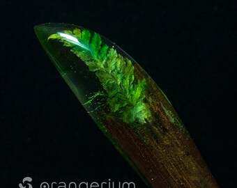 Forest life - hair stick - 145 mm