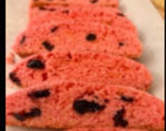 Raspberry and Cranberry Biscotti