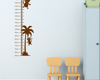 Growth chart sticker Growth chart sticker