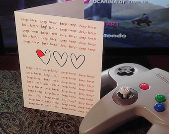 Geeky Love Card - Hearts Replenished (1 PC)