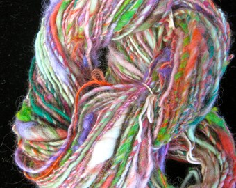 handspun yarn, Florida Azalea