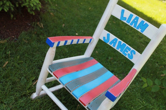 Personalized Kids Rocking Chair
