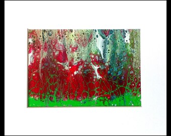Original acrylic painting- 5x7, matted to 8x10 (0828-05)