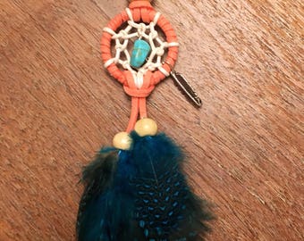 Turquoise Stone Dreamcatcher
