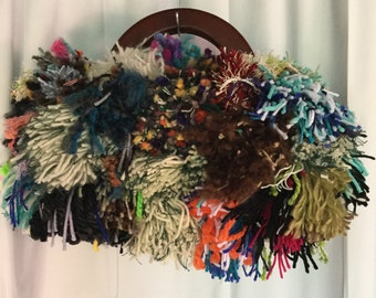 Large Pom-Pom handbag