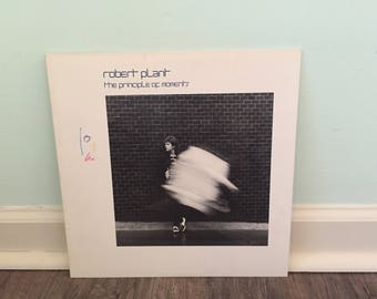Robert Plant "The Principle of Moments" vinyl record