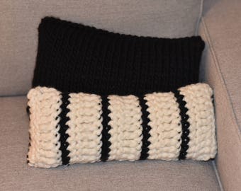 Eco Friendly Striped Accent Pillow
