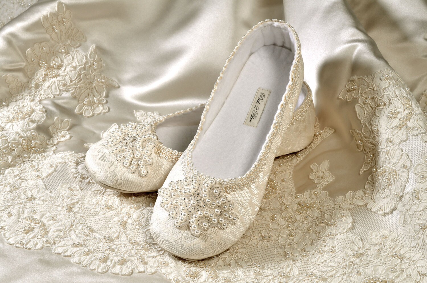 wedding shoes ballet slippers