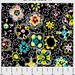 Cha Cha by P&B Textiles in Black Floral 326K 1 Yard