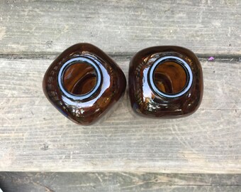 Glass Snuff Jars