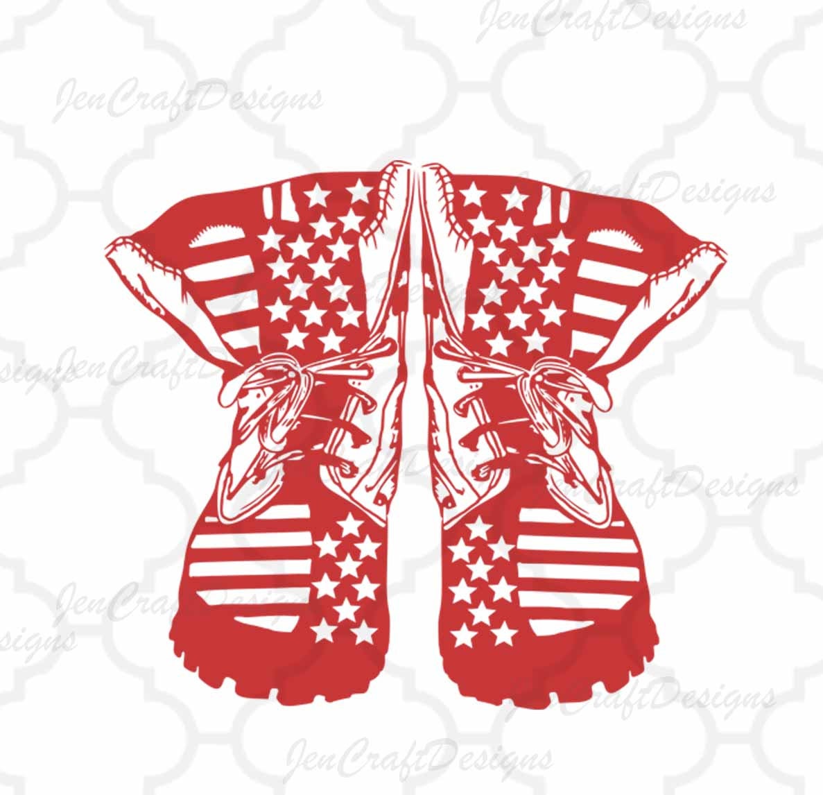 Download Combat Boots American Flag Stripe, Boot SVG USA 4th of ...