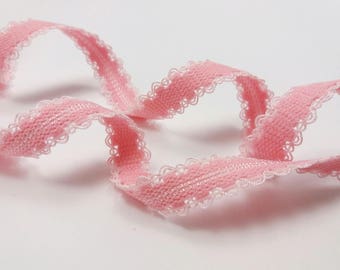 Decorative elastic, bra strap elastic, lingerie elastic, stretch elastic, plush elastic, stripe elastic, bra making supplies, elastic ribbon