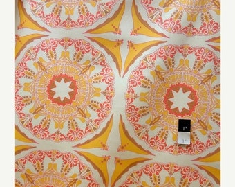 ON SALE Tina Givens SATG001 Lilliput Fields Suzani Mod Sundapple Cotton Home Decor Fabric 1 Yard