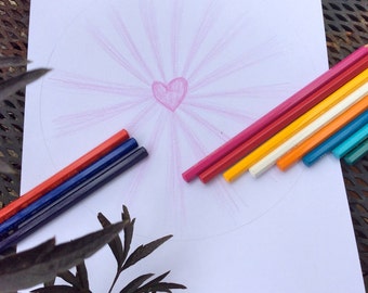 Mandala Reading (Reading only offered in this sale) Create, Colour, a Mandala & I will do an intuitive Reading - Email for you