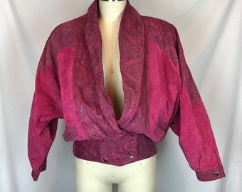 Paris Sport Club // Suede 80s Western Jacket // Women's