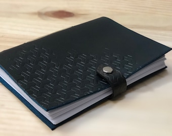A6 Leather Notebook, Journal, Sketchbook, Hand Dyed