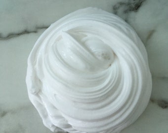white fluffy slime~marshmallow fluff
