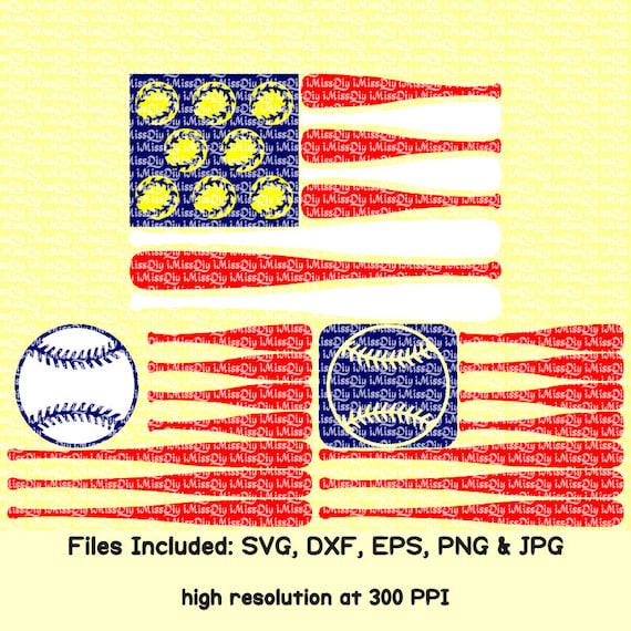 Download Sports Baseball American Flag Svg softball svg patriotic dad