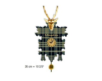 Black Forest avant-garde Cuckoo clock 12 melody Cuckoo call Cuckoo clocks motif 5