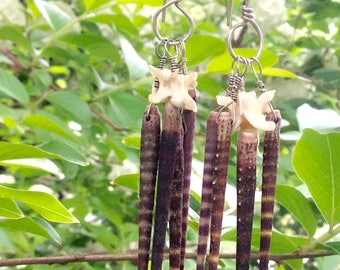 Sea Urchin & Rattlesnake Earrings