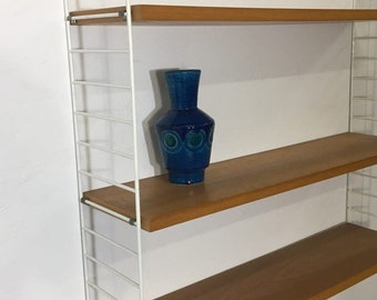 Original Products Strinning string shelving system with white ladders