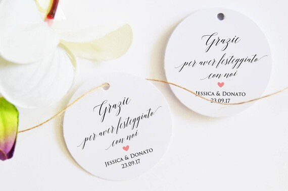 Etichette Personalizzate Bolle Di Sapone - 100 Pezzi Per Matrimoni E Feste