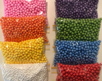 Large Foam Beads for Slime