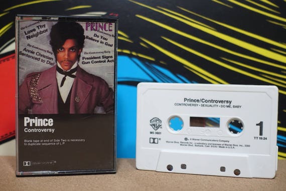 Controversy by Prince Vintage Cassette Tape