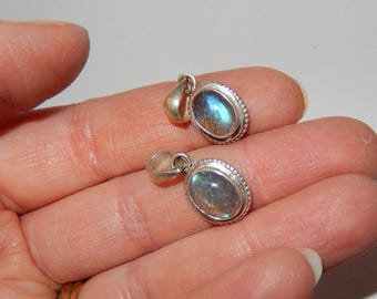 Labradorite Sterling Silver Pendant