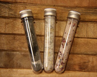 Set of 3 bath detox/salts