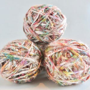 Banana Silk / Fairtrade Fiber / Natural Art Fiber / Rustic Fiber / Fairtrade Silk Fiber / Knitting / Crochet / Yarn for Weaving