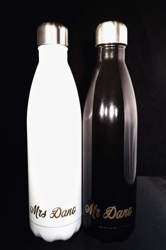 Wedding Swell Bottles for Groom or Bride - Wedding, Christmas, Anniversary, Valentine's Day , Custom S'well Bottle