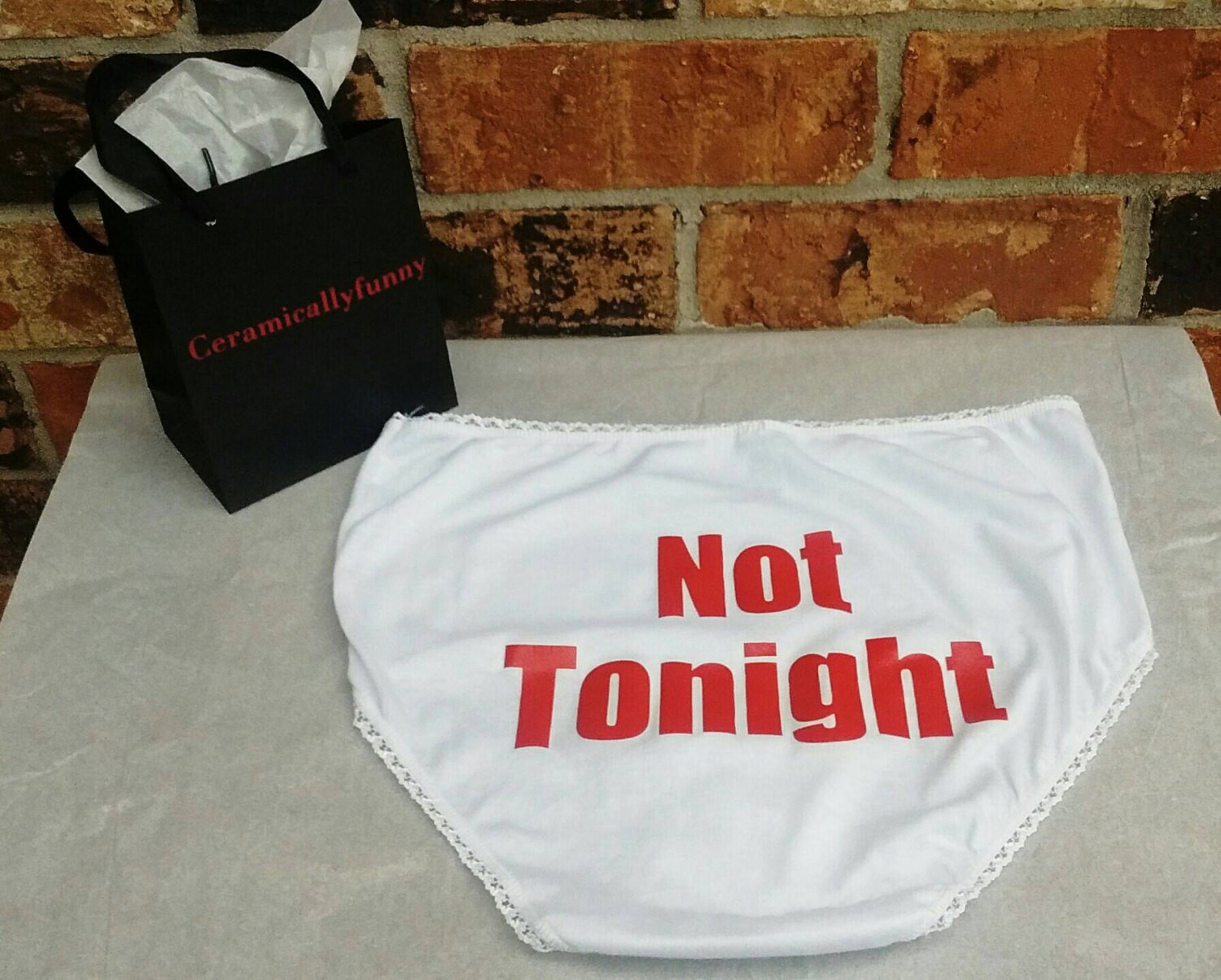 Bride Underwear Funny Underwear Bachelorette Party Not