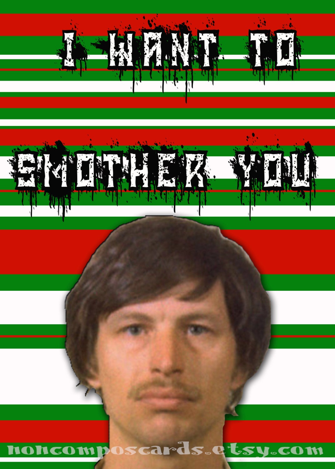 Gary Ridgway Green River Serial Killer Christmas Card
