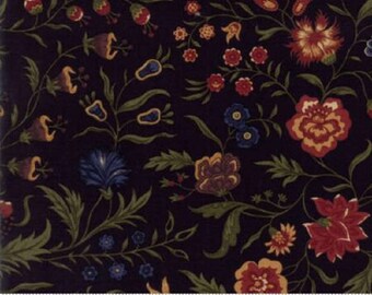Moda Thistle Farm Reproduction Thistle Clover Black #9530 19