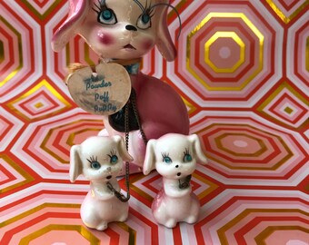 On Hold for Dale*Vintage/ Kreiss & Company / Powder Puff / Puppy