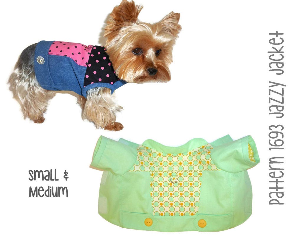 Dog Coat Pattern 1693 Jackets Leather Jacket Zoom
