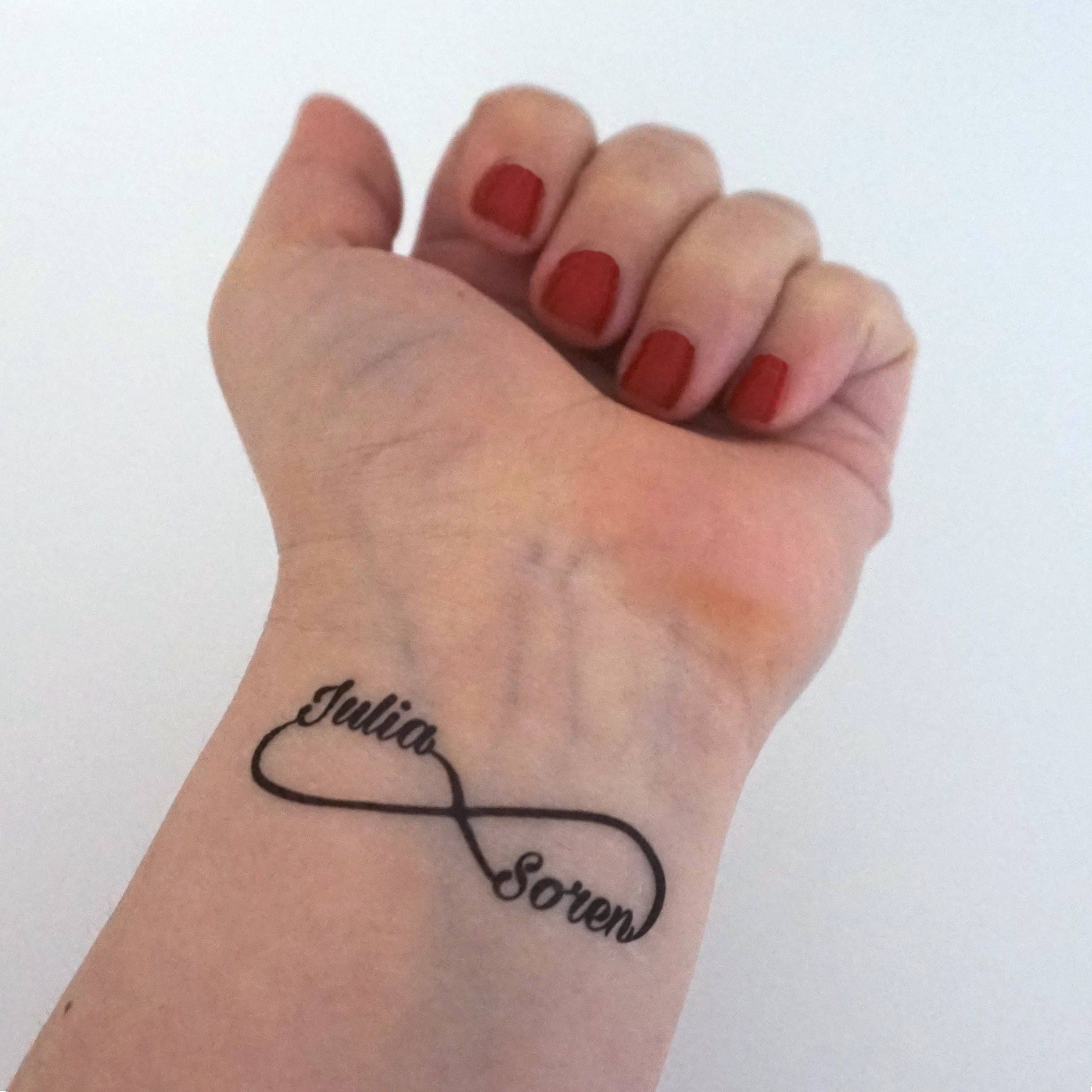 Infinity Tattoo  Wedding Tattoo  Couple  Tattoo  Name  Tattoo 